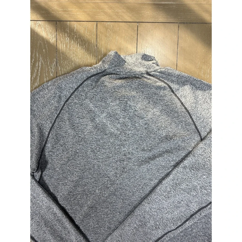 Rhone Quarter Zip Mens XXL Gray Heather Performance‎ Pullover Athletic Top